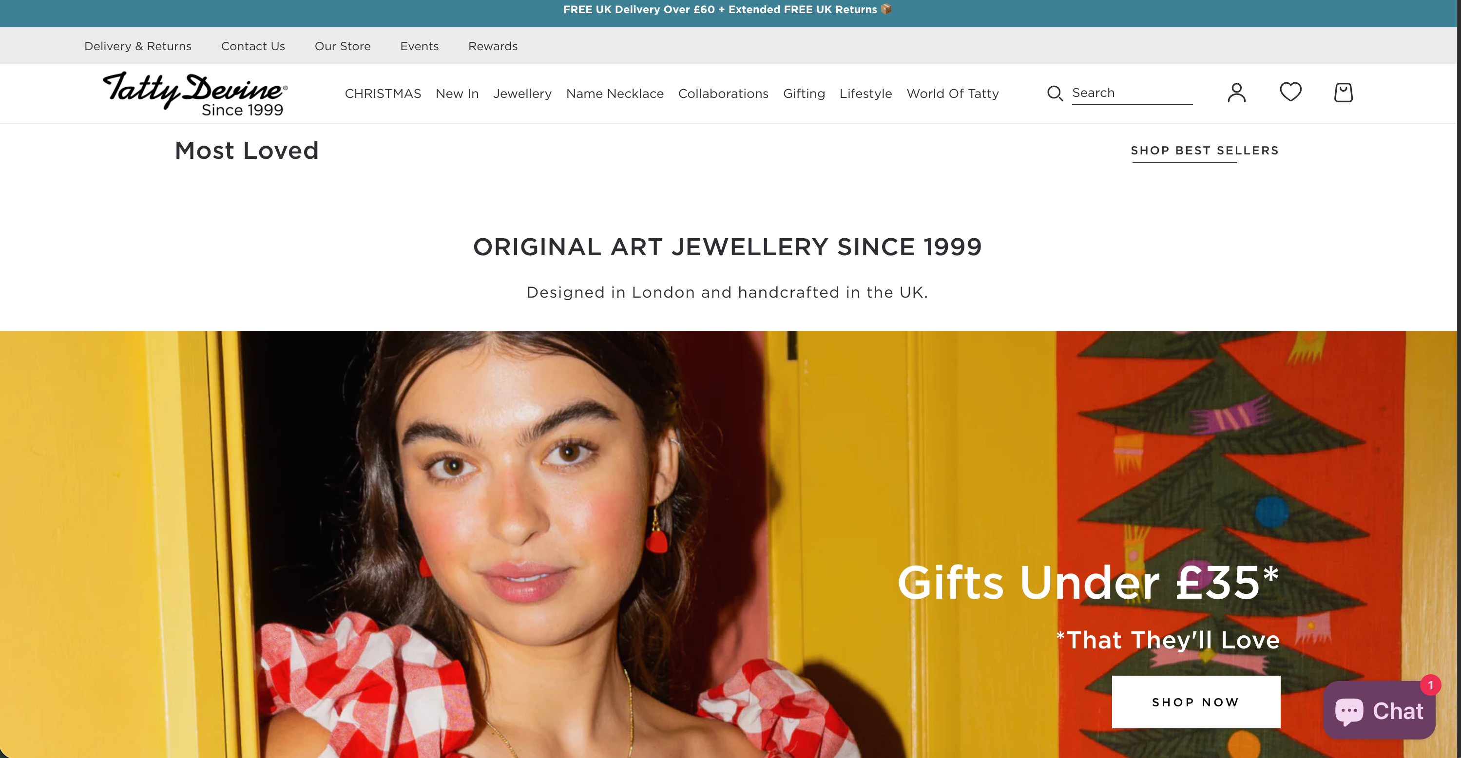 Tatty Devine - Shopify